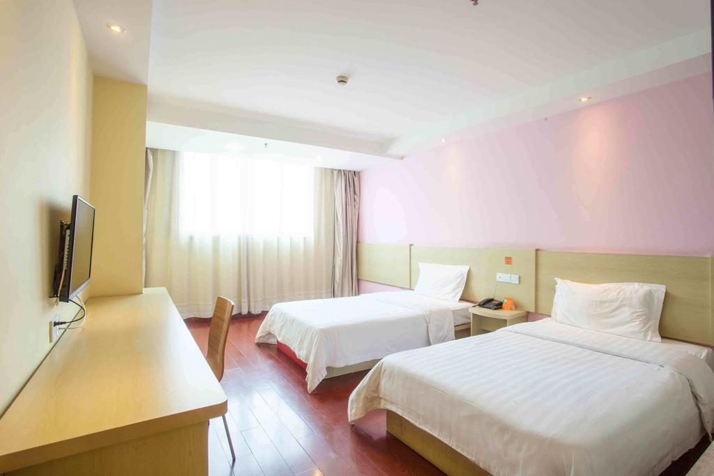7Days Inn Guangzhou Tianhe Tangxia Junjing Huayuan Szoba fotó